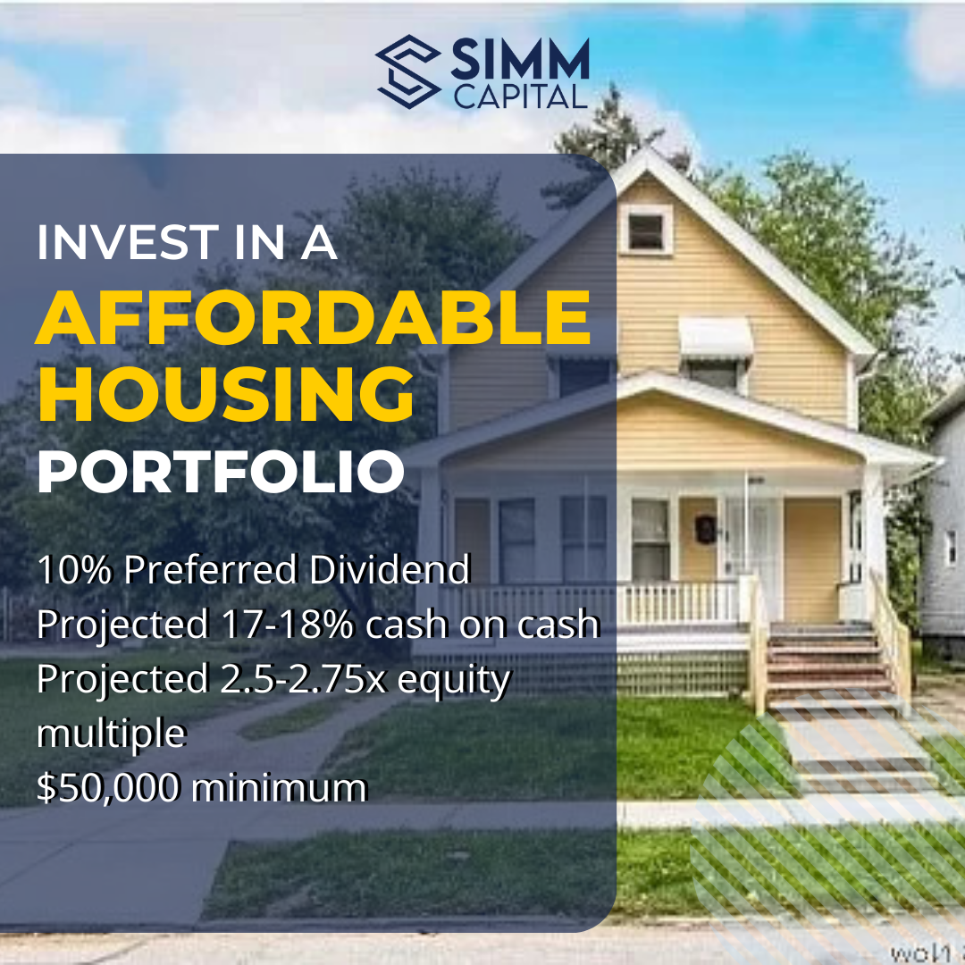 Invest into Affordable Housing SIMM Capital Group Real Estate